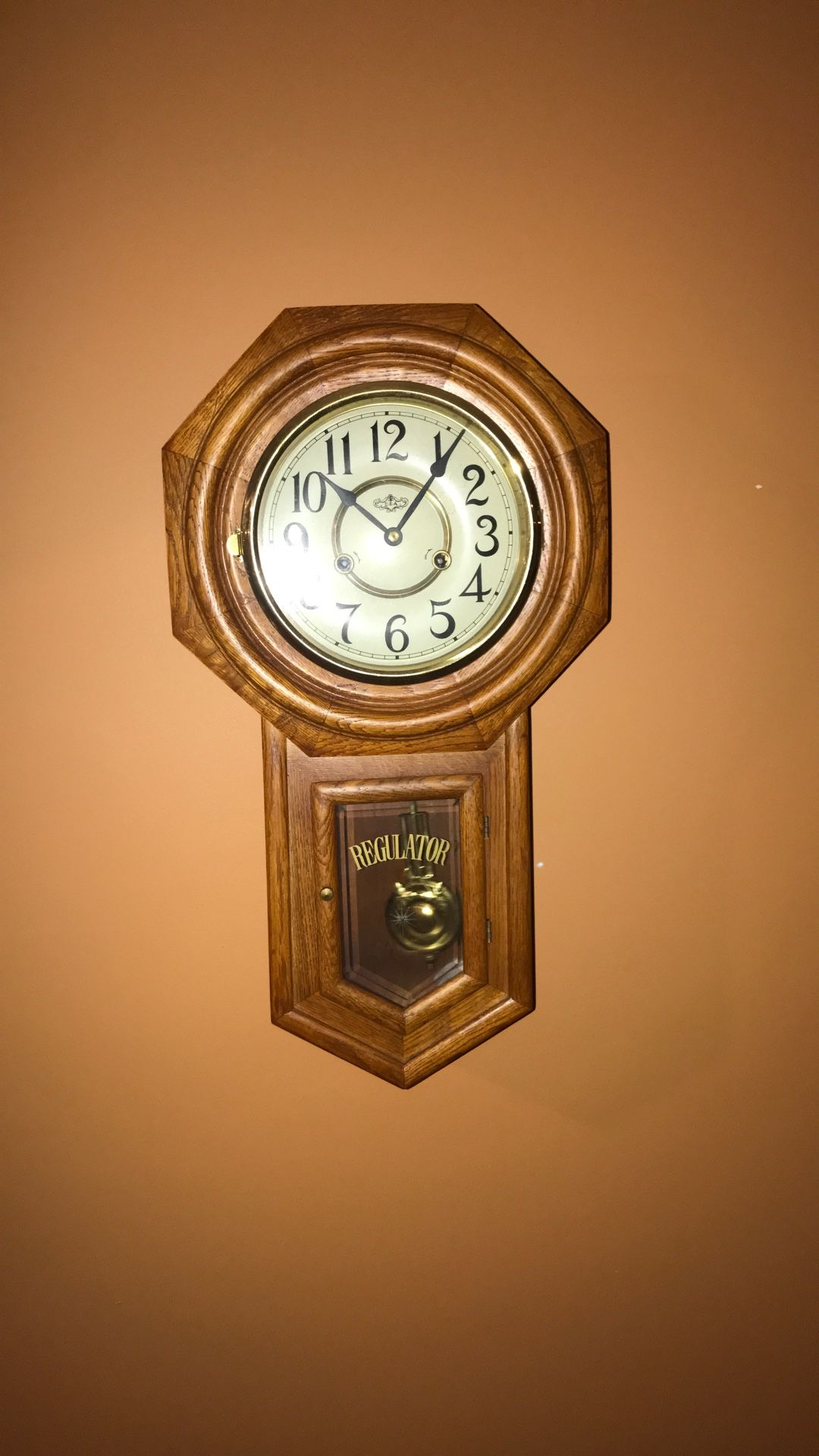 Key Wind Regulator Clock