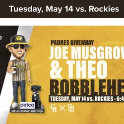 Padres Tuesday May 14
