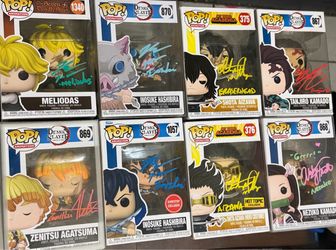 Signed Funko pops