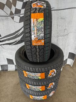 275/55r20 "Brand New" Cosmo El Tigre AT Terrain Tires (55,000 mile warranty)