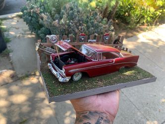 Model car diorama 1/24 scale “plastic model “