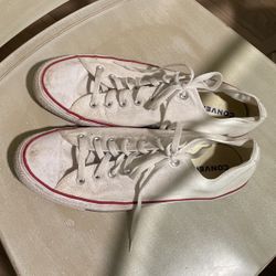 Mens White Converse 
