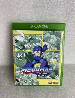 Capcom Megaman Legacy Collection For Microsoft Xbox One With Stickers
