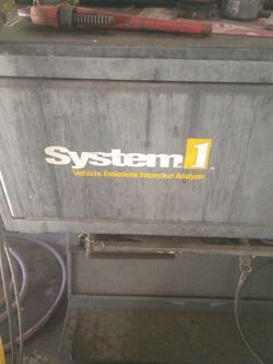 System 1 Vehicle Emissions Inspection Analyzer
