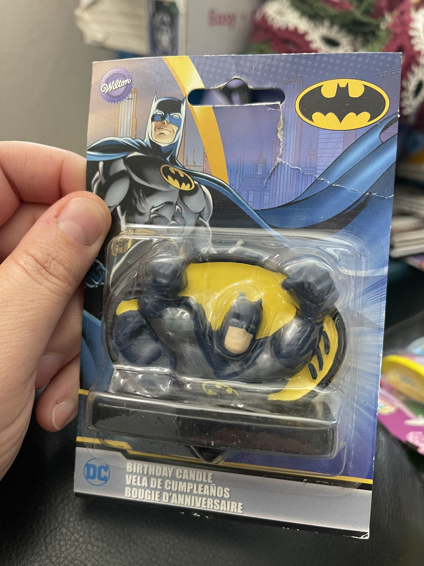 New Wilton Batman Birthday Candle!