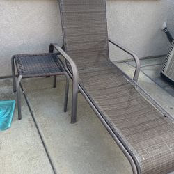 Chair Table Back Yard