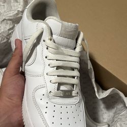 NIKE Air Force 1 Whites Adult Size 9