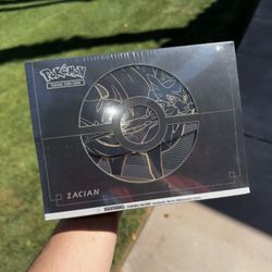 Zacian Elite Trainer Box Pokemon Cards 
