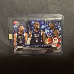 Curry/James/Durant 2024 Olympics Topps Now #26