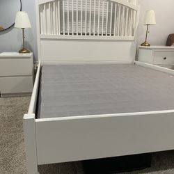 Queen Hemnes Bed Frame