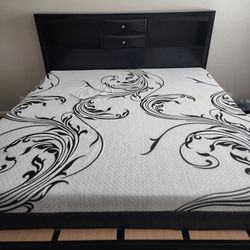 King Size Bed And Frame $500.00 (contact info removed) 