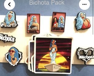 Bichota Crocs Charms 