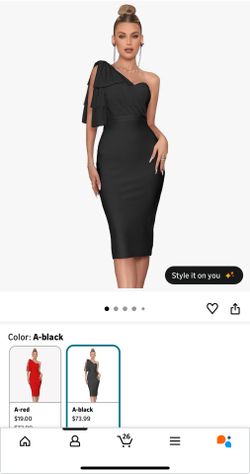Bandage Party Dress Size Large