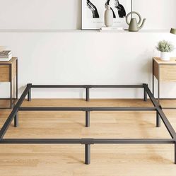 Queen Size 7  Inch Metal Bed Frame Queen Size