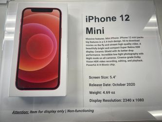 Apple iPhone 12 Mini - Pay $5 to take it home same day - No Credit Needed
