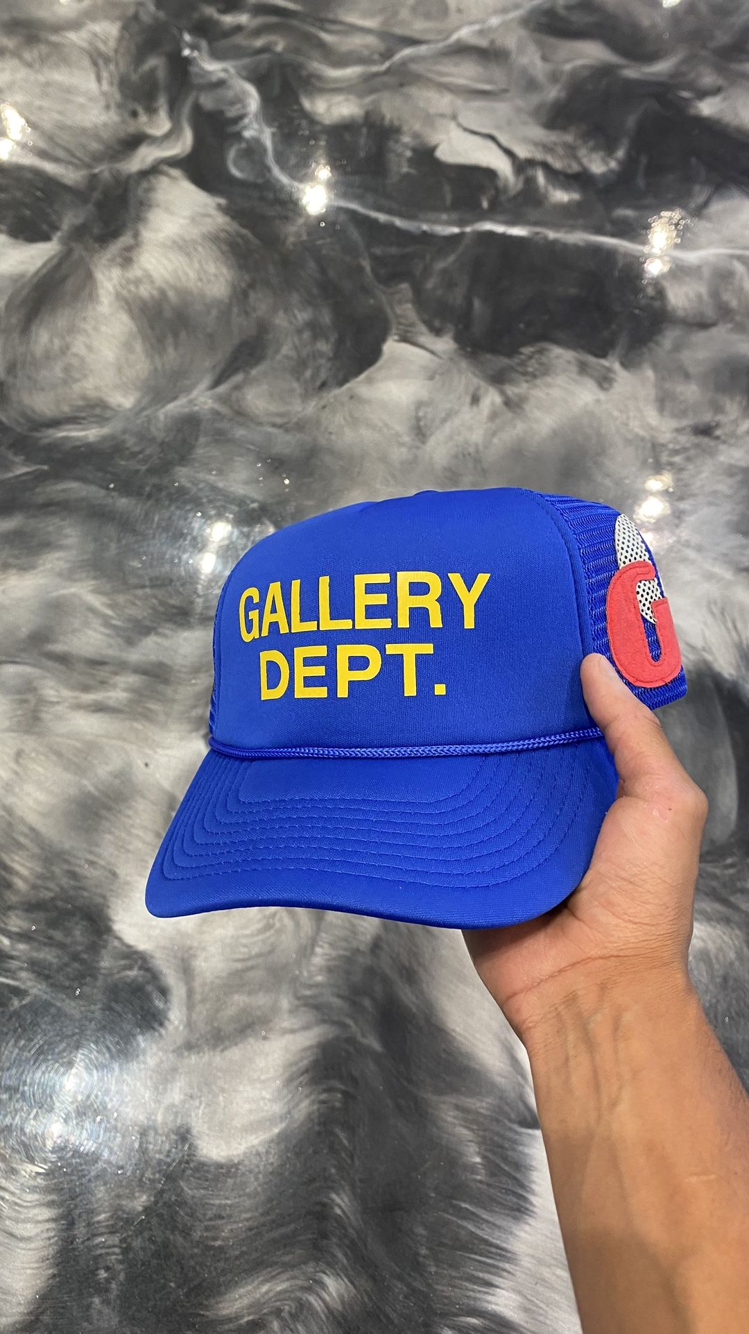 Blue Gallery Dept Mesh Trucker 🎨