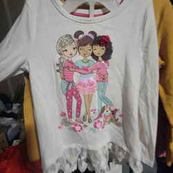 Girls Long Sleeve Shirts 6t 