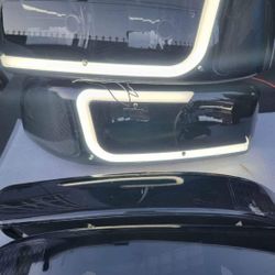 99-06 Gmc Sierra Yukon LED Headlights Luces Micas Calaveras Faros Faroles Headlamps 