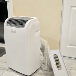 BLACK+DECKER 8150 BTU Portable AC Cools 550 sq. ft. with Heater with Dehumidifier 