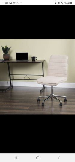 Essentials by OFM ESS-2080 Fabric Mid-Back Armless Office Chair, Tan regular price $99.99 our price $75.99