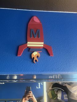 Spaceship Wall Decor