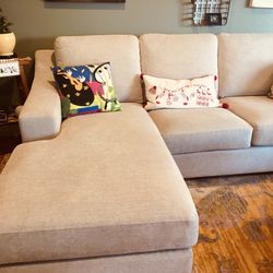 Couch And Oversized Chair 