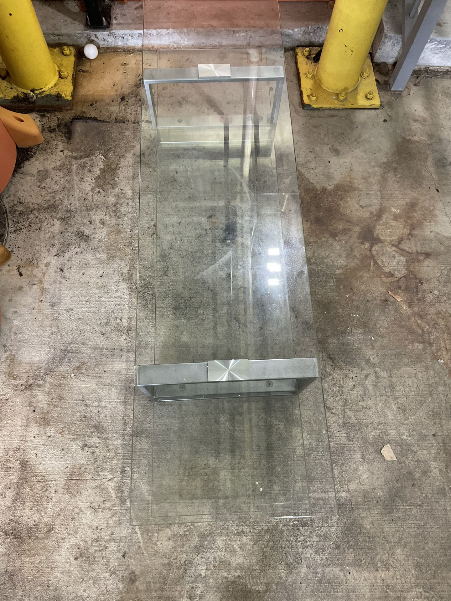 Glass coffee table and Console
