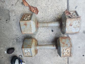 25 lb dumbells