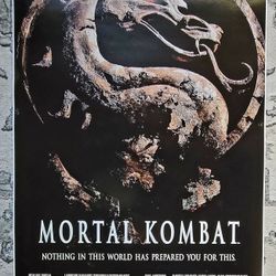 Mortal Kombat Movie Poster 24x36