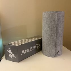 Anubis Extended Mouse Pad – Gray Gaming Desk Mat