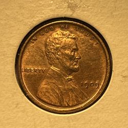 1909 1 Cent Penny 