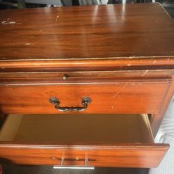Antique wood Night stand