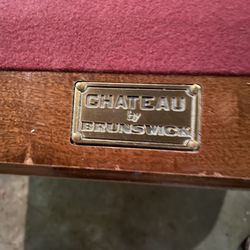 Brunswick Pool Table