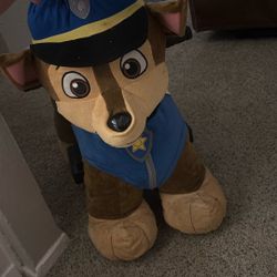 Nick Jr Paw Patrol Chase 6V Plush Ride on Huffy-Rare Brand New Battery W/ Cubby