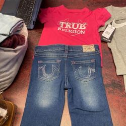 Size 5-6 Girls True Religion 