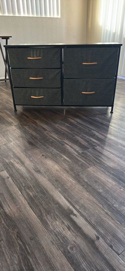 Moving Sale! 5-Drawer Fabric Dresser