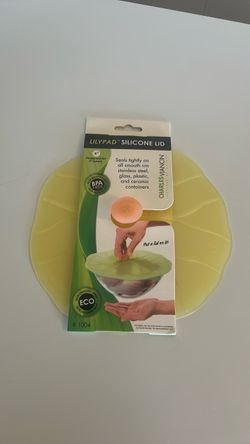 NEW! Charles Viancin Lilypad Silicone Lid 6"