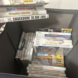 Miscellaneous Games & Rock Band Set Up