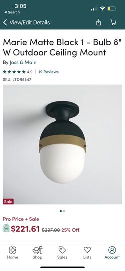 Brand New In Box Outdoor Light