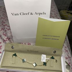 Ron Van Cleef Malachite Bracelet