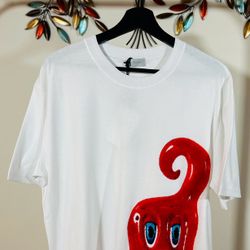 DIOR X KENNY SCHARF GHOST LOGO RED , Visit Our Profile For More Items Available …