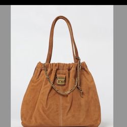 Marc Jacobs The Cristina Copper Suede Tote Bag - Never Used 