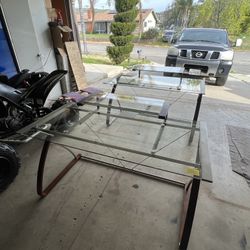 Glass Office Desk