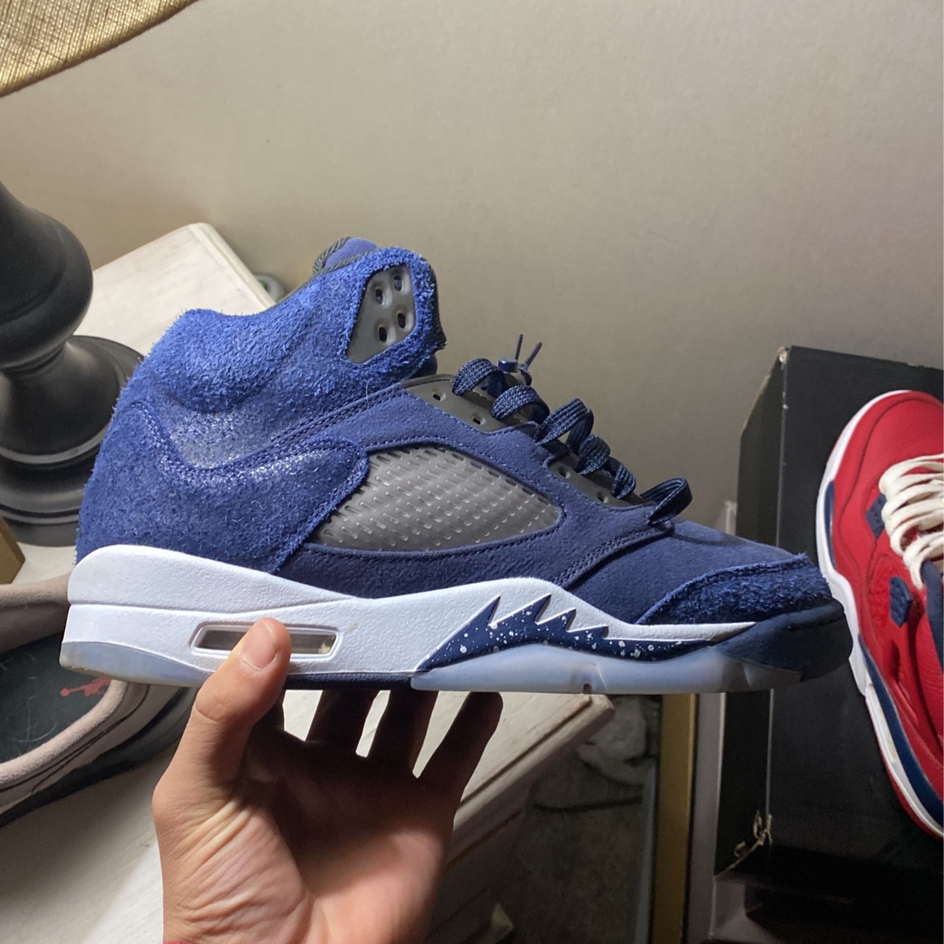 jordan five midnight navy