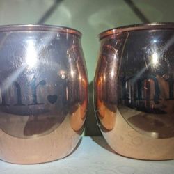 New Mr And Mrs Copper  Coffee Cup/Mugs