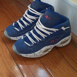 REEBOK QUESTION MID BLUE DRAFT PICKS 
