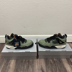 Jordan 4 Retro Undefeated Size 10 And 12