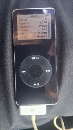 Ipod nano black 2gb