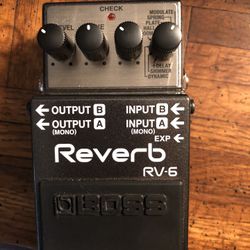 Boss Reverb RV-6 Pedal