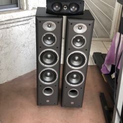 Jbl Northridge E 80 & Center Speakers Sets 